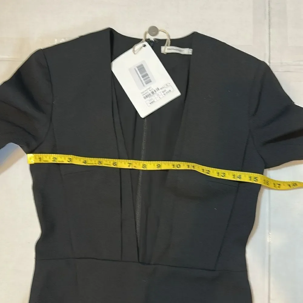 NEW Protagonist Elegant Black midi Dress  size 2
